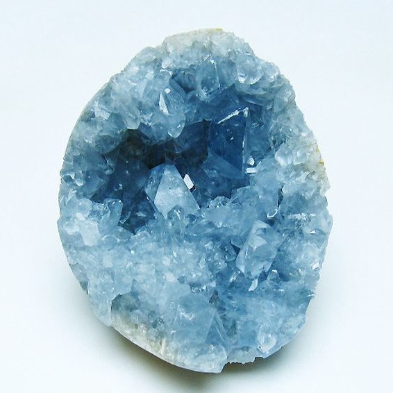 セレスタイト天青石原石 [t385-14768]