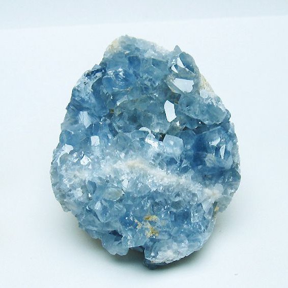 セレスタイト天青石原石 [t385-14808]