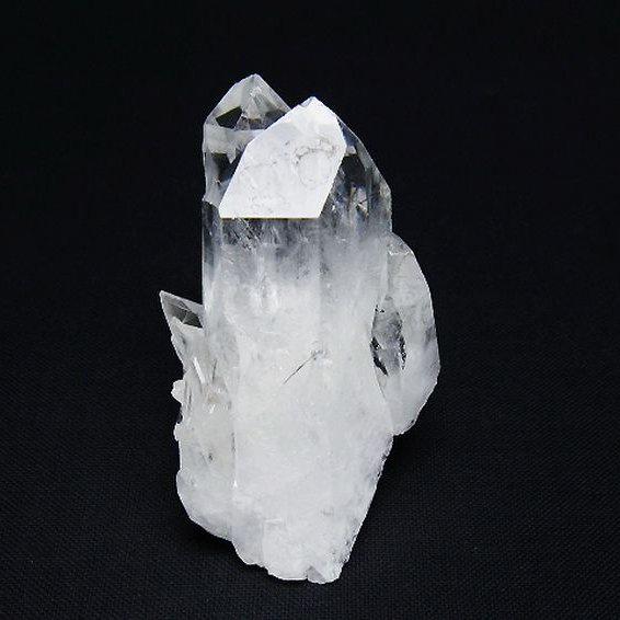 アーカンソー州産水晶クラスター[T386-7371]