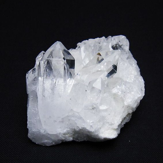 アーカンソー州産水晶クラスター[T386-7574]