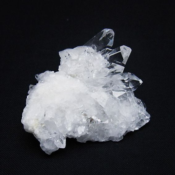 アーカンソー州産水晶クラスター[T386-7660]