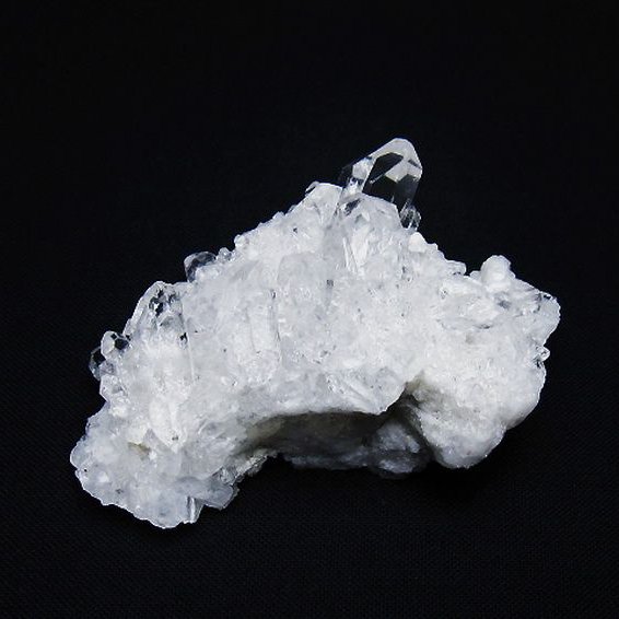 アーカンソー州産水晶クラスター[T386-7671]