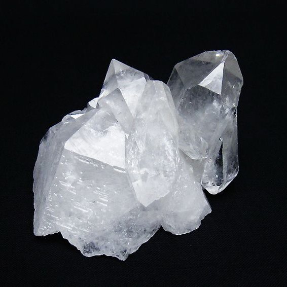 アーカンソー州産水晶クラスター[T386-7814]