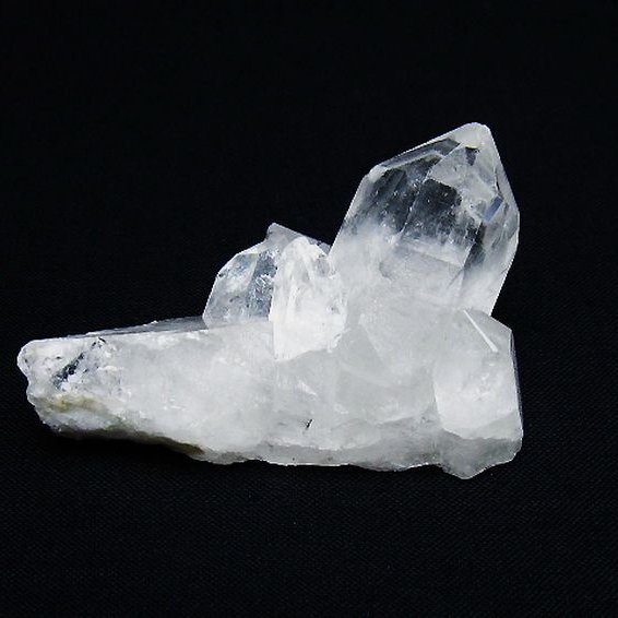 アーカンソー州産水晶クラスター[T386-7872]