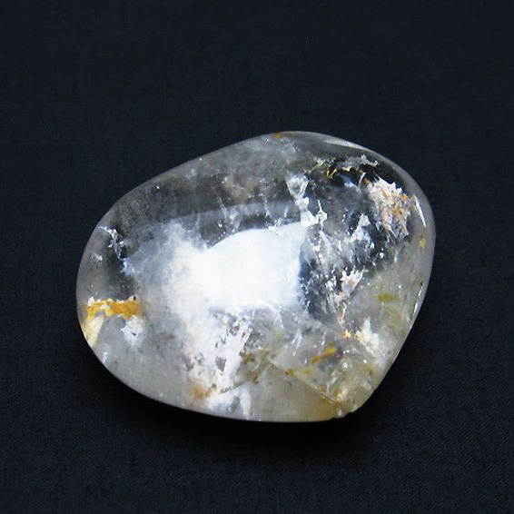 ヒマラヤ水晶 ハート置物[T387-13618]