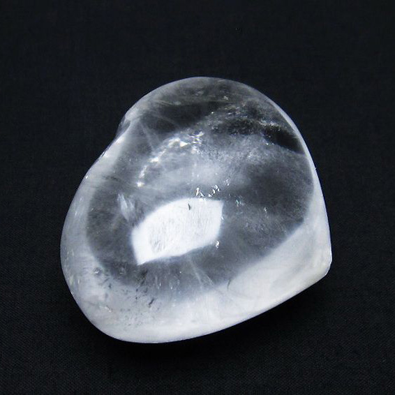 ヒマラヤ水晶ハート置物[T387-13628]