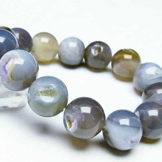 アゲート笑口ブレスレット 16mm [T39-2641]
