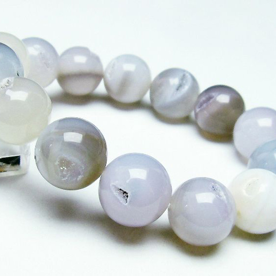 アゲート笑口ブレスレット 16mm [T39-2662]