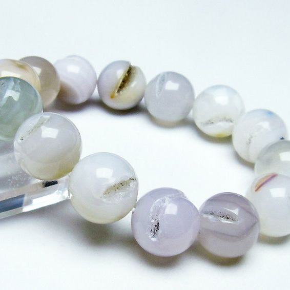 アゲート笑口ブレスレット 16mm [T39-2705]