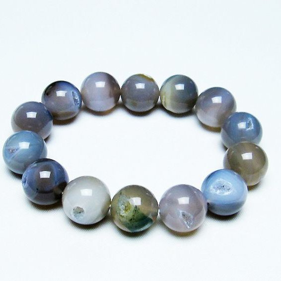 アゲート笑口ブレスレット 16mm [T39-2949]