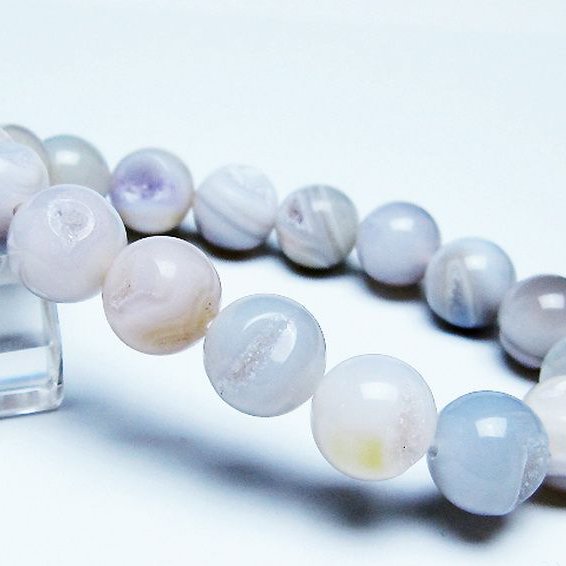 アゲート笑口ブレスレット 12mm [T39-3178]