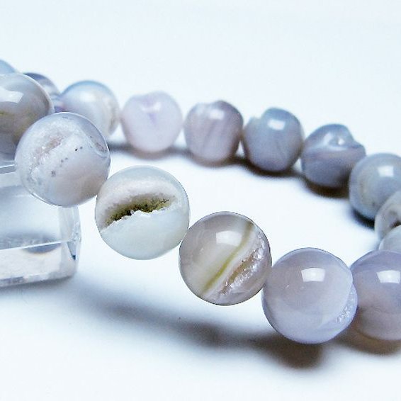 アゲート笑口ブレスレット 12mm [T39-3197]