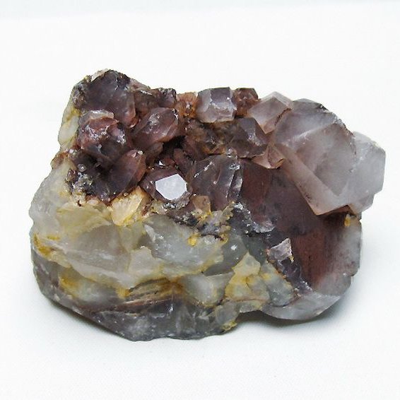 レッドファントム水晶クラスター[T397-2699]