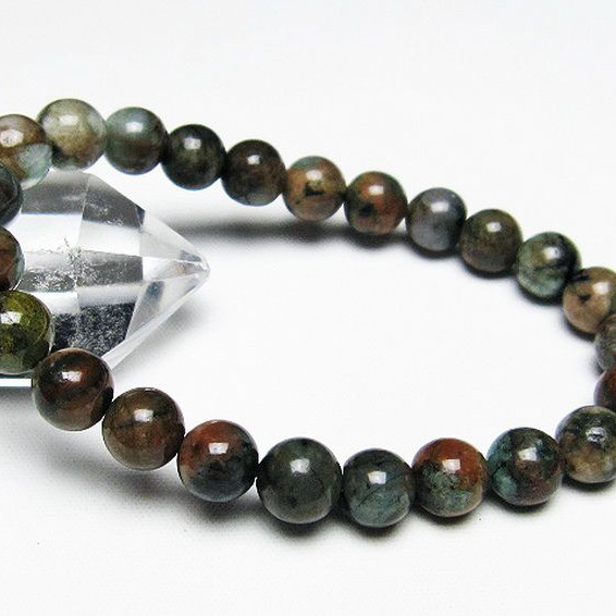 エメラルドブレスレット8mm[T398-8737]