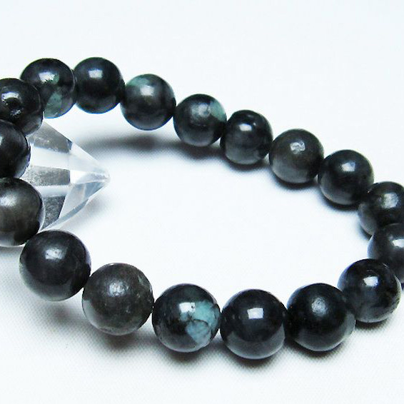 パワーストーン 天然石 エメラルドブレスレット 11mm [T398-9131]