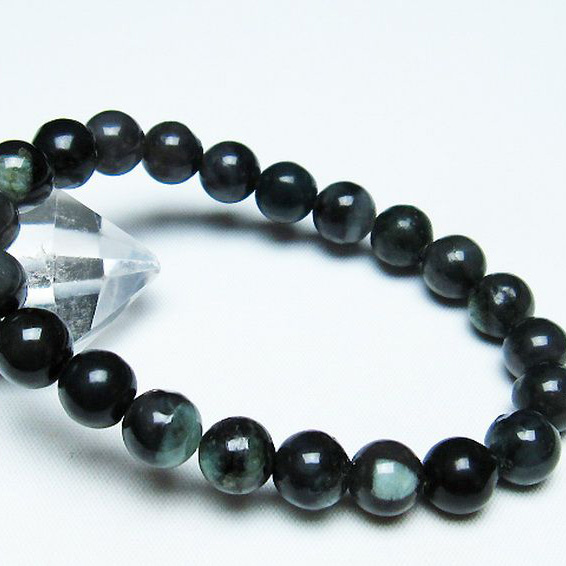 パワーストーン 天然石 エメラルドブレスレット 9mm [T398-9148]