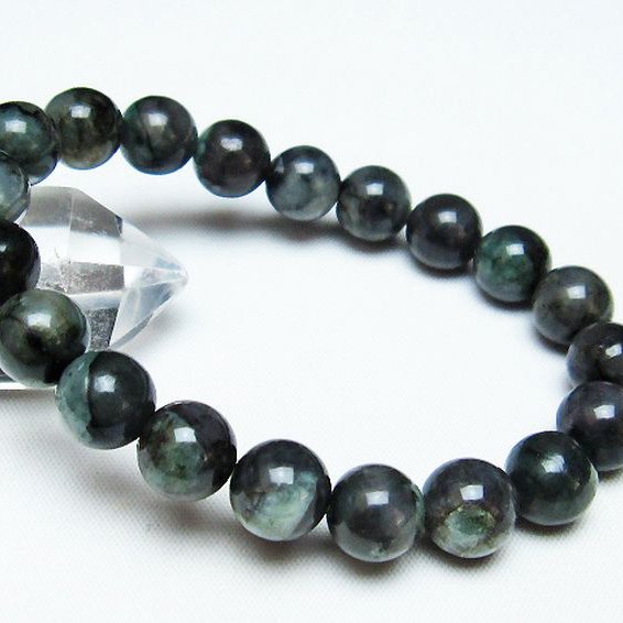 エメラルドブレスレット 12mm [T398-9256]