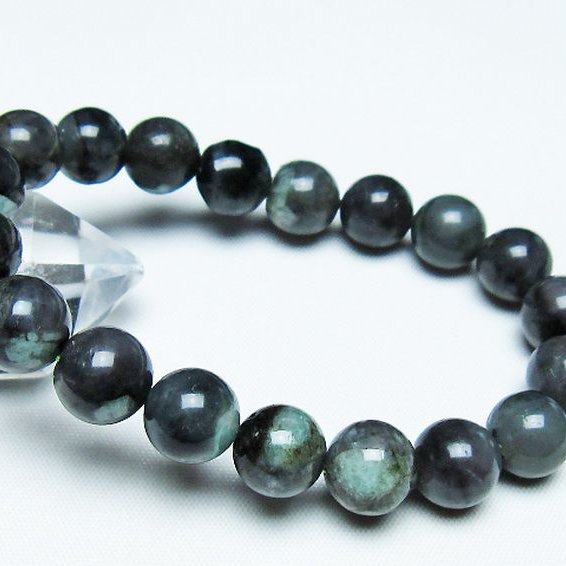 エメラルドブレスレット 12mm [T398-9477]