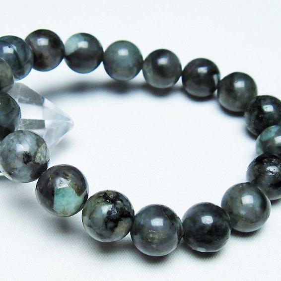 エメラルドブレスレット 11mm [T398-9480]