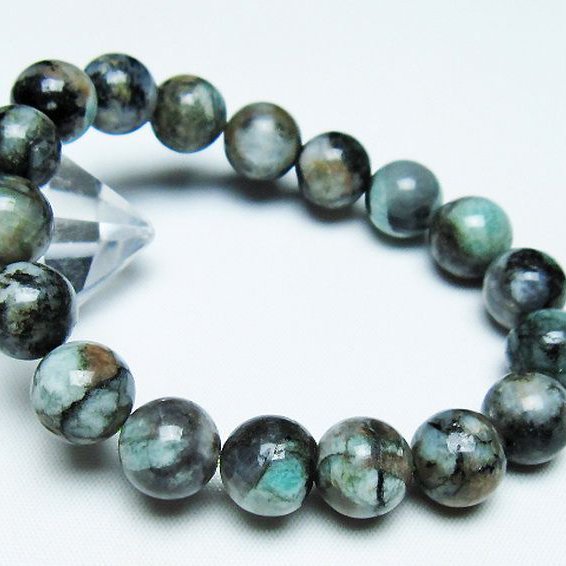 エメラルドブレスレット 13mm [T398-9485]