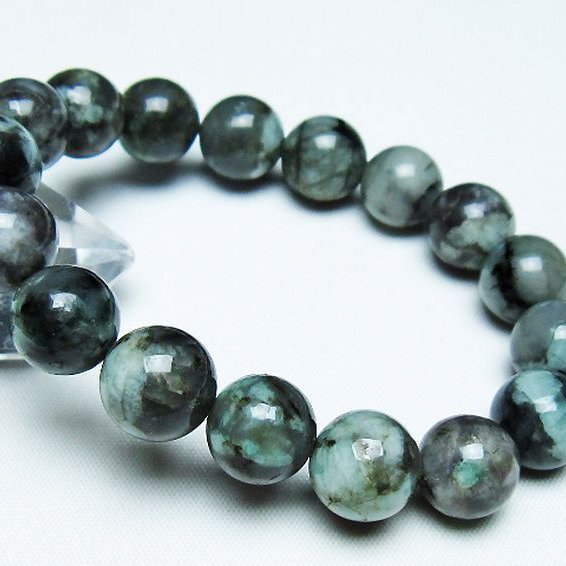 エメラルドブレスレット 12mm [T398-9491]