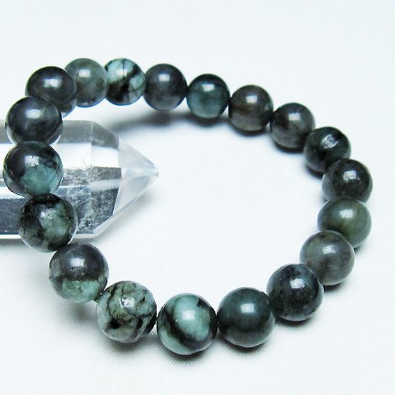 エメラルドブレスレット 11mm [T398-9534]