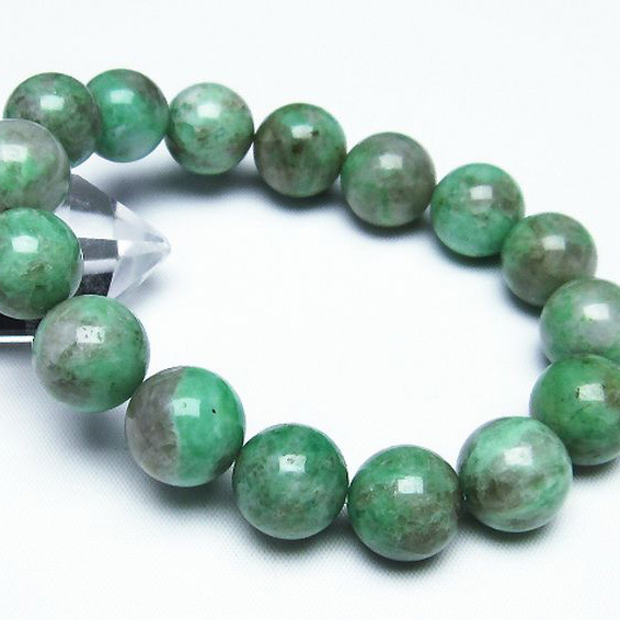 エメラルドブレスレット14mm[T402-3036]