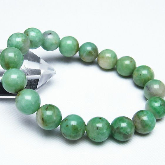 エメラルドブレスレット11mm[T402-3068]