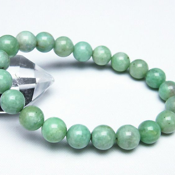 エメラルドブレスレット9mm[T402-3073]