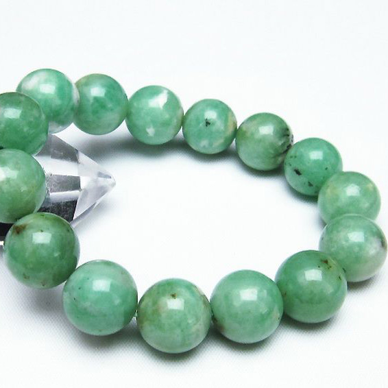 エメラルドブレスレット14mm[T402-3086]