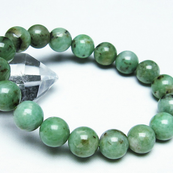 エメラルドブレスレット11mm[T402-3282]