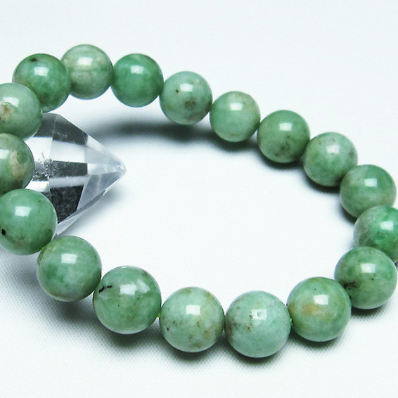 エメラルドブレスレット11mm[T402-3299]