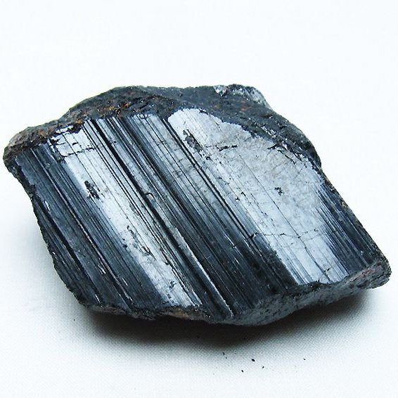 ブラックトルマリン 原石 [t405-1825]