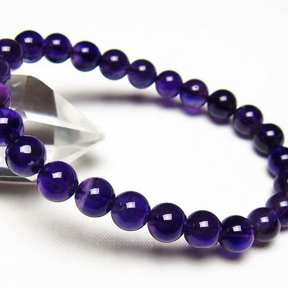 アメジストブレスレット 7mm [t406-3745]
