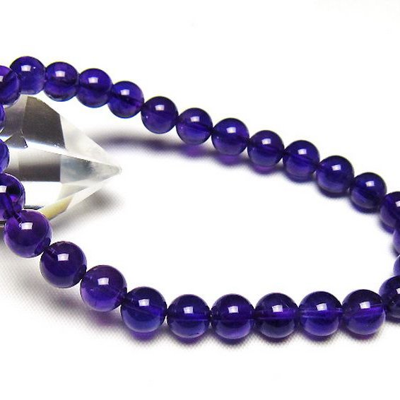 アメジストブレスレット 7mm [t406-3791]