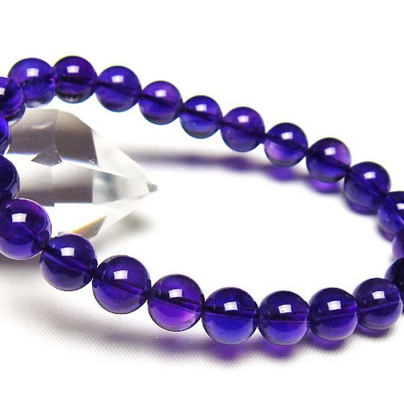 アメジストブレスレット 8mm [t406-3808]