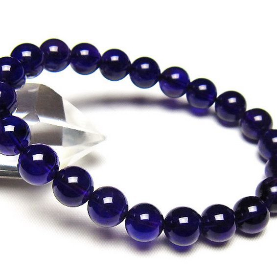 アメジストブレスレット 9mm [t406-3816]