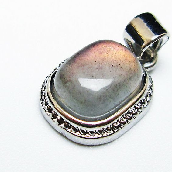 ラブラドライトペンダント[T409-3971]