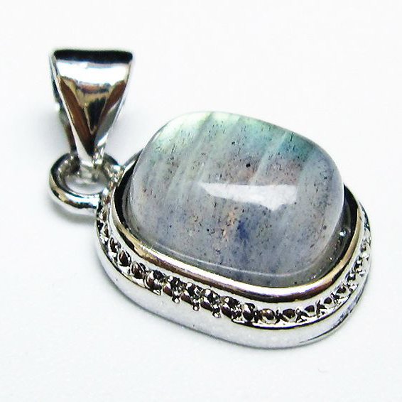 ラブラドライトペンダント[T409-3979]