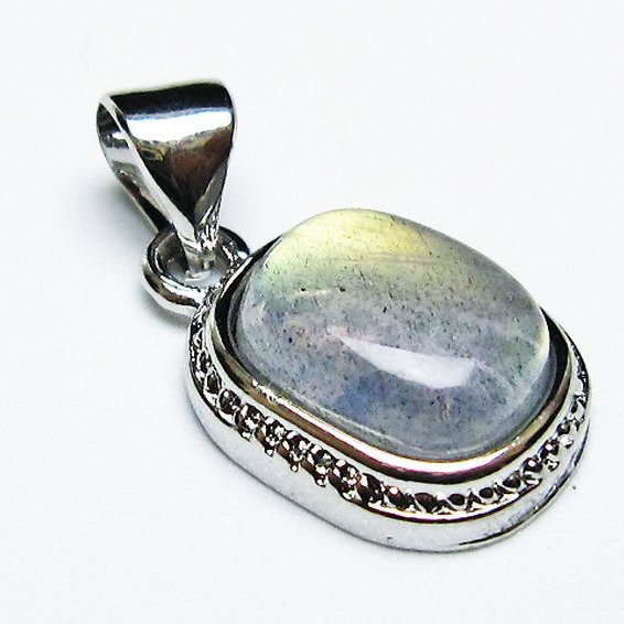 ラブラドライトペンダント[T409-4009]