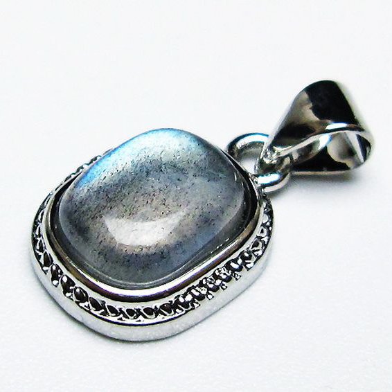 ラブラドライトペンダント[T409-4024]