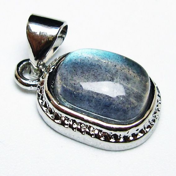 ラブラドライトペンダント[T409-4085]