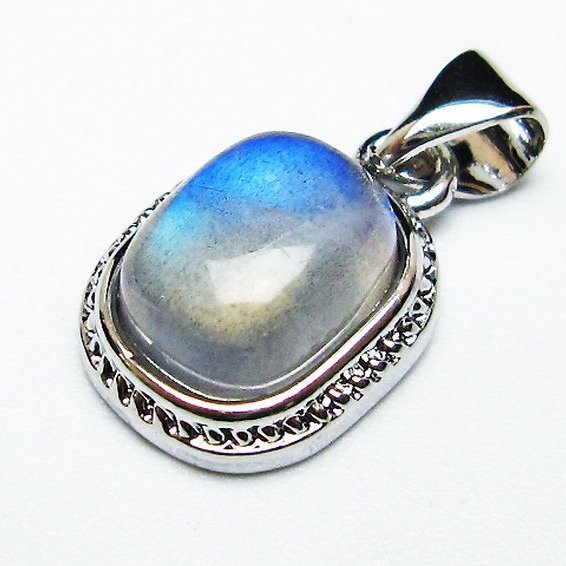 ラブラドライトペンダント[T409-4115]