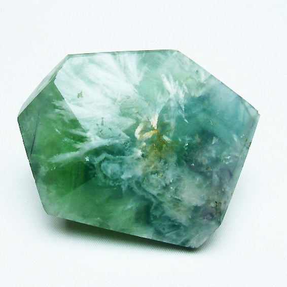 エンジェルフェザー フローライト 原石[T41-1406]