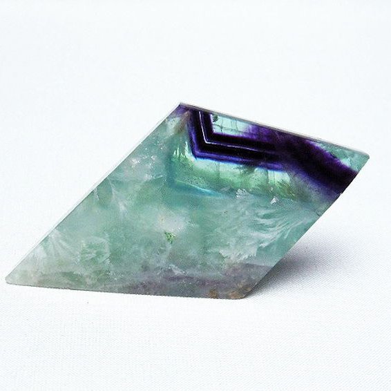 エンジェルフェザー フローライト 原石[T41-1643]