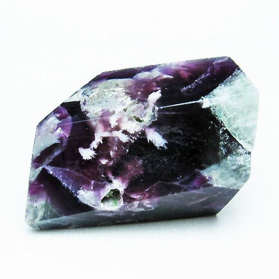 エンジェルフェザー フローライト 原石[T41-1696]