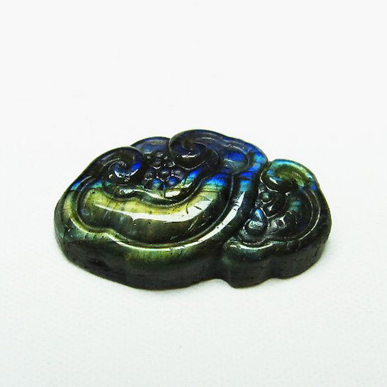 ラブラドライトタンブル[T412-2033]