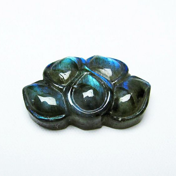 ラブラドライトタンブル[T412-2062]