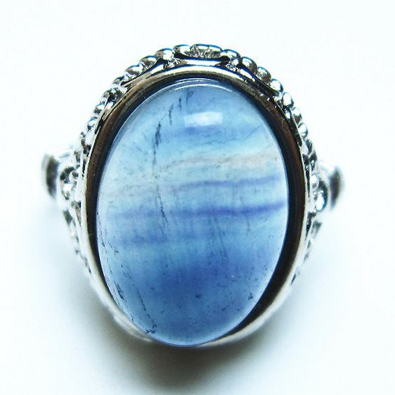 フローライト 指輪(12号)[T426-7750]