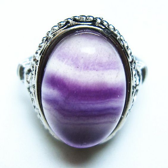 フローライト 指輪(12号)[T426-7868]